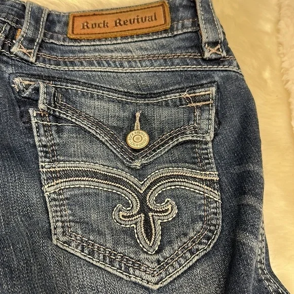 Rock revival Steffen skinny jeans, size 28/30 - Picture 6 of 17